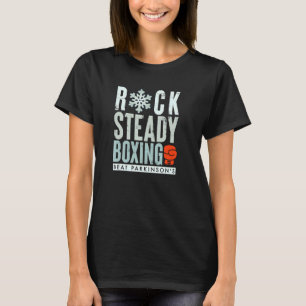 Vintager Snowflake Rock Steady Boxing Gloves Beat T-Shirt