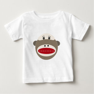 Vintager Socken-Affe durch OOPSY Baby T-shirt