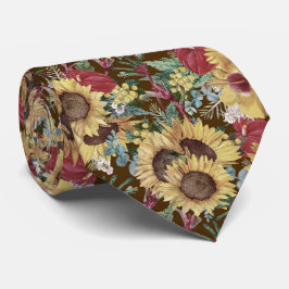 Vintager Sommer tropisch Krawatte