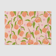 Vintager Sommerpfirsich Frucht Boho Paare Dusche