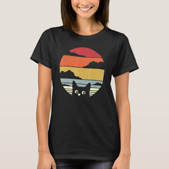 Vintager SONNENSTIL KÜSTE KÜCHE T-Shirt (Vorderseite)
