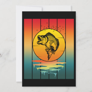 Vintager Sonnenuntergang Einladung