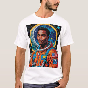 Vintager Space Explorer-Astronaut-T - Shirt