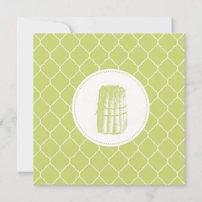 Vintager Spargel (Vorderseite)