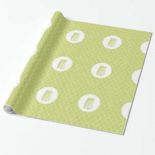 Vintager Spargel Geschenkpapier