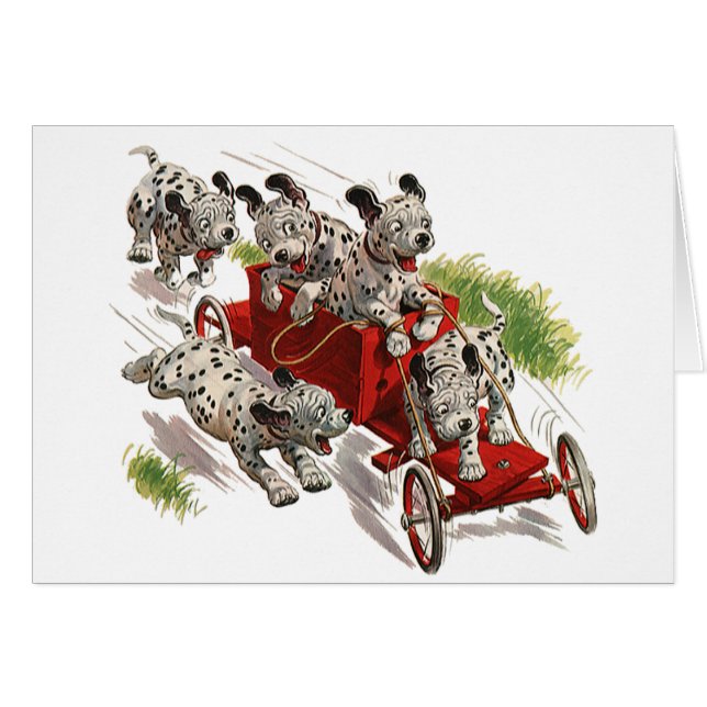 Vintager Spaß-niedlicher (Vorderseite (Horizontal))