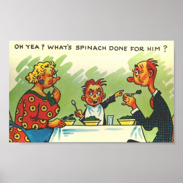 Vintager Spaß Poster (Vorne)