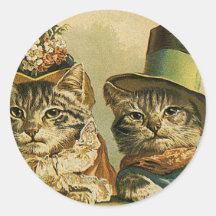 Vintager Spaß, Viktorianische Bräutigatzen in Henn