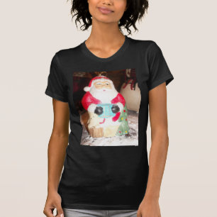 Vintager Spaß Weihnachten mit Schneekunst T-Shirt