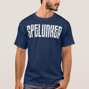 Vintager Spelunker Spelunker Höhlenfrauen Frauen T-Shirt