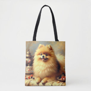Vintager Spitz Hundeanstrich