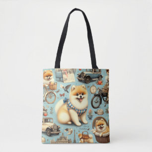 Vintager Spitz Nahtlose Illustration