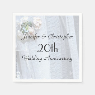 Vintager Spitze-Papierservietten-20. Serviette