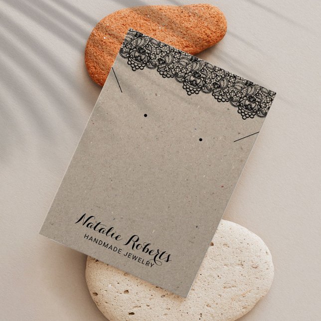 Vintager Spitzenschmuck mit Necklace Display (Von Creator hochgeladen)