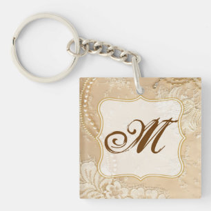 Vintager Spitzenschmuck Viktorianische Schlüsselke Schlüsselanhänger