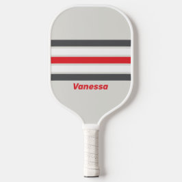 Vintager Split Wingtip durch Strichen mit Namen Pickleball Schläger