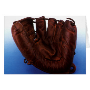 Vintager Sport, antiker Lederhandschuh, Baseballha