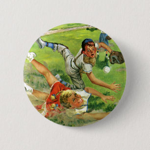 Vintager Sportbaseball, Kinderteams Button