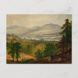 Vintager Squam Lake Postkarte