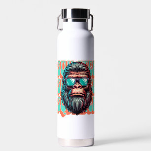 Vintager Squatch Retro Style Comic Pop Art Trinkflasche