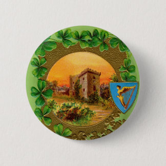 Vintager St Patrick's Dat Button