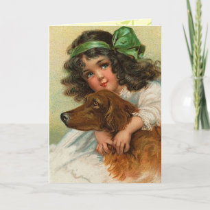 Vintager St. Patrick's Day Karte