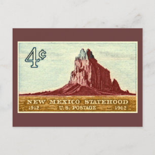 Vintager Staat New Mexico Postkarte