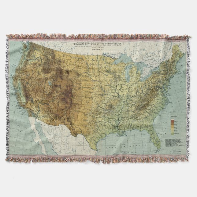 Vintager Staat-Systemtest kennzeichnet Map (1915) Decke (Vorderseite)