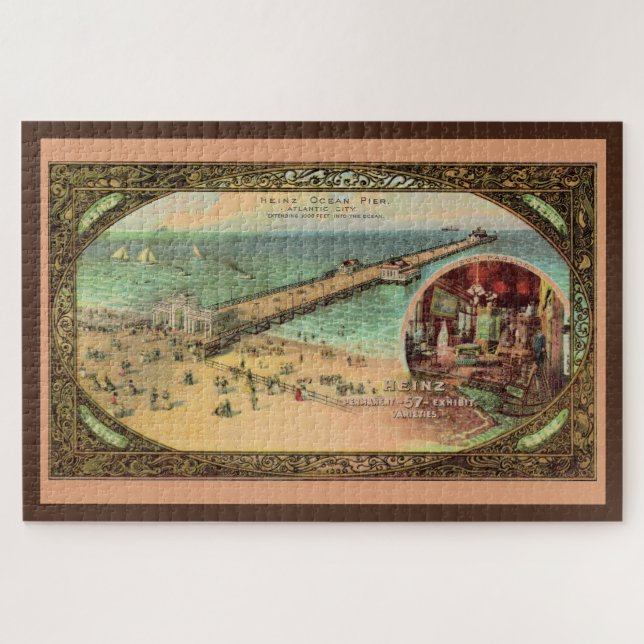 Vintager Stadtrand Puzzle (Horizontal)