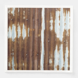 Vintager Stall Corrugated Tin Serviette