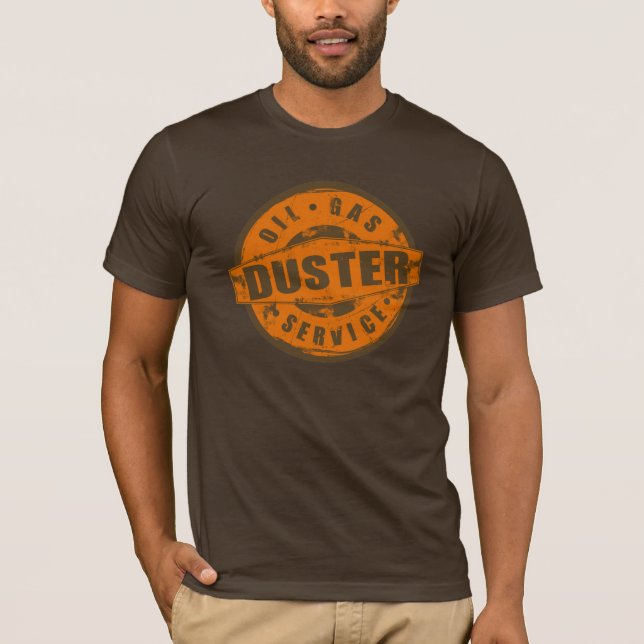 Vintager Staubtuch-T - Shirt (Vorderseite)
