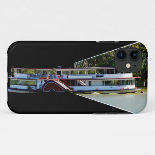 Vintager Steamer am Fluss, Case-Mate iPhone Hülle