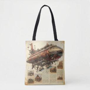 Vintager Steampunk Zeppelin (11)