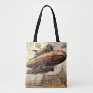 Vintager Steampunk Zeppelin (3)