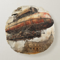 Vintager Steampunk Zeppelin (3)