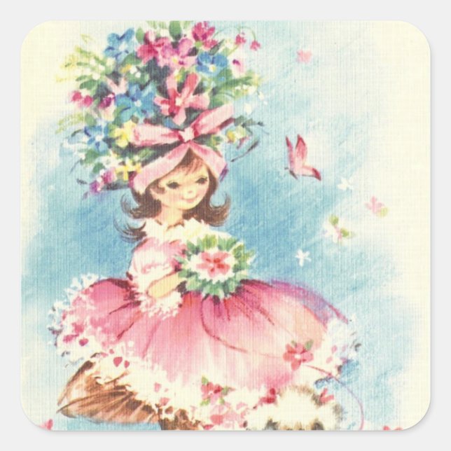 Vintager Sticker (Vorderseite)