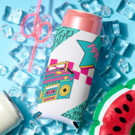 Vintager Stil 1990 Stereo Selters Dosenkühler