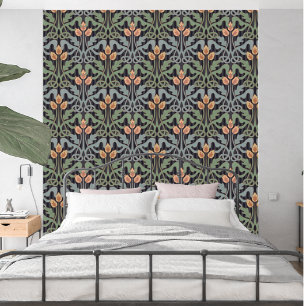 Vintager Stil Art Nouveau Tapete