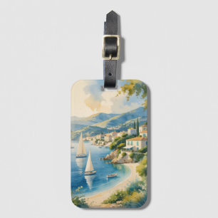 Vintager Stil Cote D'Azur Gepäckanhänger
