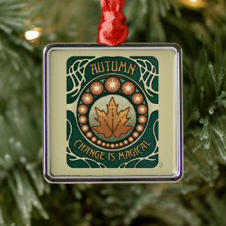 Vintager Stil der Herbstzauber Ornament Aus Metall