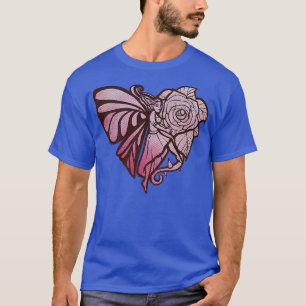 Vintager Stil Fairy Garden Rose T-Shirt