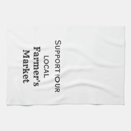 Vintager Stil Farmer's Market Kitchtuch Geschirrtuch