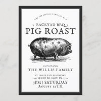 Vintager Stil| GRILLEN Pig Roast Party