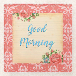 Vintager Stil Gute Morgengläser Untersetzer