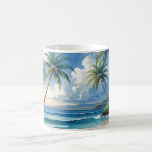 Vintager Stil Hawaii Reise Aloha Von Hawaii Kaffeetasse