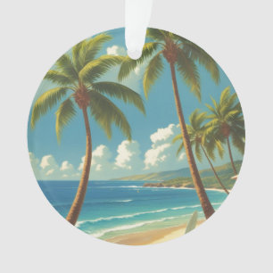 Vintager Stil Hawaii Reise Aloha Von Hawaii Ornament