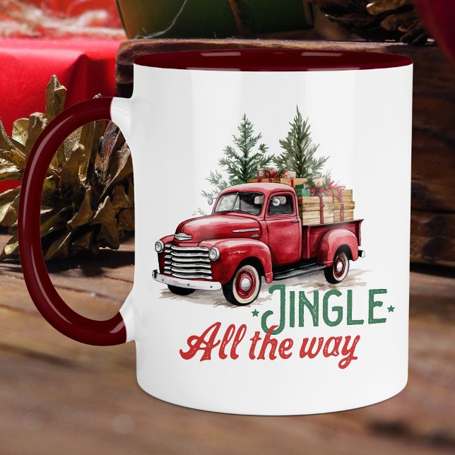 Vintager Stil Jingle Tasse (Von Creator hochgeladen)