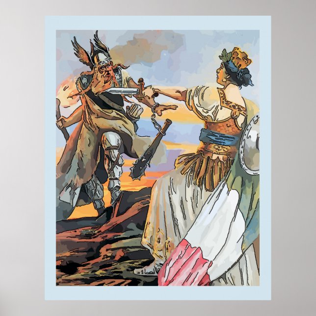 Vintager Stil Poster (Vorne)