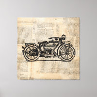 Vintager Stil von Motorrädern