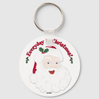 Vintager Stil Weihnachten ist Weihnachten! Schlüsselanhänger